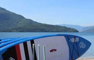 SUP - Stand-Up-Paddeln am Comersee