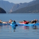 SUP-Yoga Katsegeln.Comersee