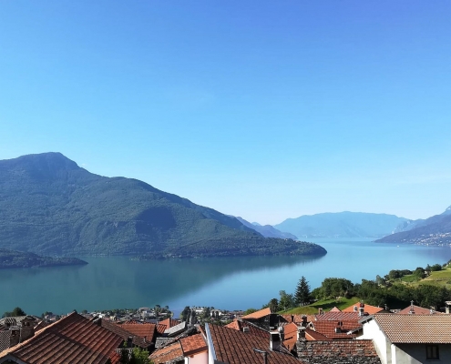 Ferienwohnung La nicchia Vercana Aussicht